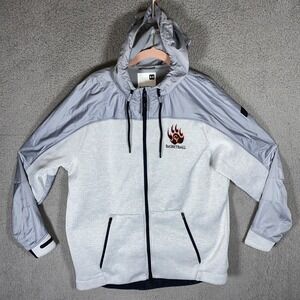 Under Armour The Swacket Full-Zip In Gray Men's XL Castle View High Basketball